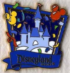 Disney Trading Pins Celebrate Everyday Sleeping Beauty Castle - Dark Blue