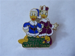 Disney Trading Pin 8005 TDR - Merry Christmas (Donald & Daisy)