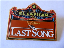 Disney Trading Pin 80529 DSF - El Capitan Marquee - The Last Song