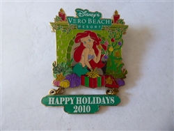 Disney Trading Pin 80581 WDW - Happy Holidays 2010 - Disney's Vero Beach Resort