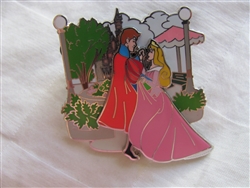 Disney Trading Pin 80709 DLR - Disneyland® Attraction Tiered Collection - Sleeping Beauty Castle