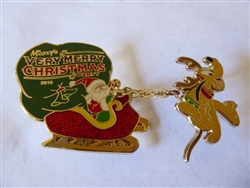 Disney Trading Pin  80744 WDW - Mickey's Very Merry Christmas Party 2010 - Collectors Set - Completer Pin Artist Proof