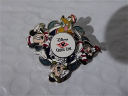 Disney Trading Pin  80865 DCL - Mickey, Minnie, Goofy, Pluto