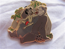 Disney Trading Pin 81203: Walt's Classic Collection - The Jungle Book - Baloo and Mowgli ONLY