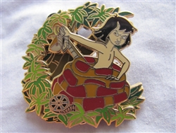 Disney Trading Pin 81205: Walt's Classic Collection - The Jungle Book - Mowgli and Kaa ONLY