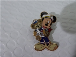 Disney Trading Pin 81338: Sailor Mickey with Duffy, the Disney Bear