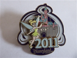Disney Trading Pin  81361 DLR - Sleeping Beauty Castle 2011 - Tinker Bell