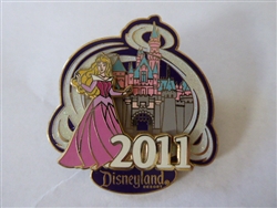 Disney Trading Pin   81362 DLR - Sleeping Beauty Castle 2011 - Aurora