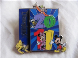 Disney Trading Pin 81366: DLR - 2011 - Mickey and Friends