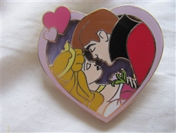 Disney Trading Pin 81908 DLR - Disney Kisses Collection - Aurora and Prince Phillip