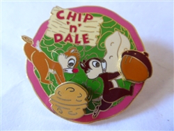 Disney Trading Pin  8192 M & P - Chip and Dale Autumn Series - Nuts (Spinner)