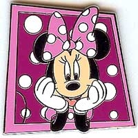 Disney Trading Pins Deluxe Pin Starter Set of 8 - Minnie