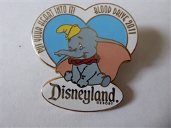 Disney Trading Pin  82203 DLR - Cast Member 2011 Blood Drive (Dumbo) Pin