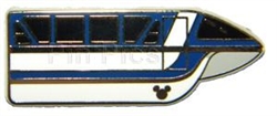 Disney Trading Pin 82313: DLR - 2011 Hidden Mickey Series - Monorail Collection - Mark VII Dark Blue