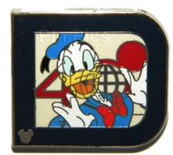 Disney Trading Pin Classic 'D' Collection - Donald