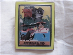 Disney Trading Pin 82466: WDW Booster Set - Pixar Cars Attraction Posters - Jungle Cruise Only