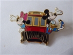 Disney Trading Pin 83031     DS San Francisco Mickey Minnie Donald on Cable Car
