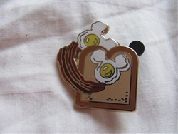 Disney Trading Pin 83247: Orange Juice and Toast - Toast Only