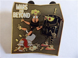 Disney Trading Pin  83260 DLR - Sci-Fi Academy - Annual Passholder - Mars and Beyond Collection - Miss Smith Being Abducted Only