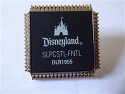 Disney Trading Pin   83349 DLR - Sci-Fi Academy - Framed Set - Circuit Board Park Map - Sleeping Beauty Castle Chip Only