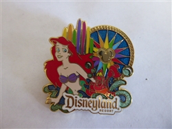 Disney Trading Pin Walt Disney Travel Company - World of Color - Ariel & Sebastian