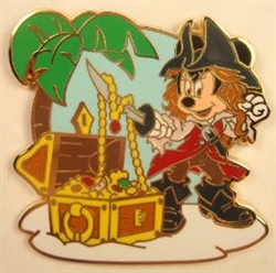 Disney Trading Pin Disney Pirates Starter Set - Minnie