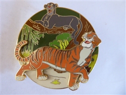 Disney Trading Pin 83851 DSF - Cats - Bagheera & Shere Khan