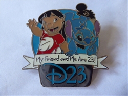 Disney Trading Pin 84083 D23 'Refer-A-Friend' Set - Lilo and Stitch Only