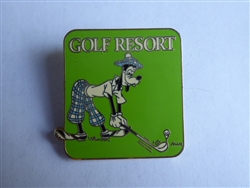 Disney Trading Pin 84336 WDW - Florida Project - Framed Set - Collage - Golf Resort Logo Only (Artist Proof)