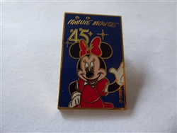 Disney Trading Pins    849 DLR - 45th Anniversary Signature Series (Minnie)