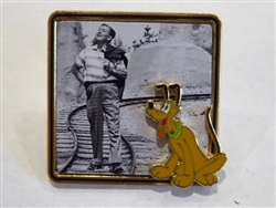 Disney Trading Pin 8493 Disneyland - 100th Birthday Picture Frame Series (Pluto & Walt)