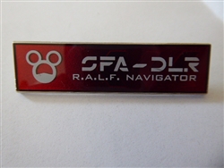 Disney Trading Pin  85190 DLR - Sci-Fi Academy - Merit Badge - R.A.L.F. Navigator