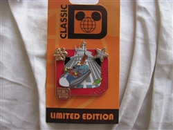 Disney Trading Pins 85389: WDW - Classic 'D' Collection - Space Mountain® Attraction