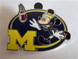 Disney Trading Pins  85393: Football Mickey - University of Michigan