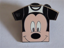 Disney Trading Pin WDW - 2011 Hidden Mickey Series - T-Shirt Collection - Mickey Mouse