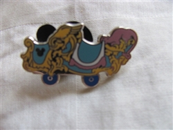 Disney Trading Pin  85632: DLR - 2011 Hidden Mickey Series - Casey Jr. Train Collection - Light Blue and Pink Car