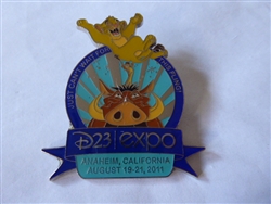 Disney Trading Pin 86070 D23 Expo 2011 - Lion King Logo