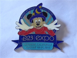 Disney Trading Pins 86073 D23 Expo 2011-Sorcerer Mickey Logo