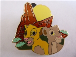 Disney Trading Pin 86187 Disney Movie Rewards: 3 pin set from Lion King - Simba & Nala