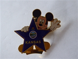 Disney Trading Pin  8639 DS - Kansas Flag - 100 Years of Dreams #100