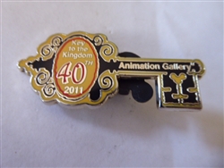 Disney Trading Pins 87002 Animation Gallery 2011 - Key to the Kingdom - Pin only