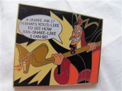 Disney Trading Pin 87520: Villains comic book mystery pins Jafar only