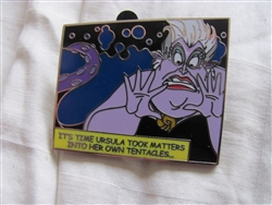 Disney Trading Pins 87522: Villains comic book mystery pins Ursula only