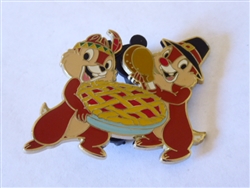 Disney Trading Pins  87676 DSF - Thanksgiving 2011 - Chip and Dale