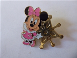 Disney Trading Pin  88042 TDR - Minnie Mouse - Gold Snowflake - Game Prize - Christmas - TDS