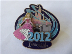 Disney Trading Pins 88116 Disneyland® 2012 - Sleeping Beauty Castle - Aurora