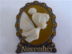 Disney Trading Pin  88145 Tinker Bell Birthstone Cameo Collection 2012 - November