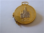 Disney Trading Pin 88224     WDW - Chip and Dale - Castle Pocket Watch - D23 - Hinged