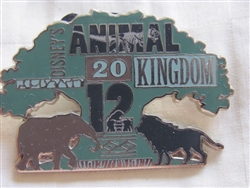 Disney Trading Pin 88226: WDW - Disney's Animal Kingdom Theme Park - Dated 2012