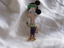 Disney Trading Pins 88292: Phineas and Ferb - Two Pin Set (Ferb Only)